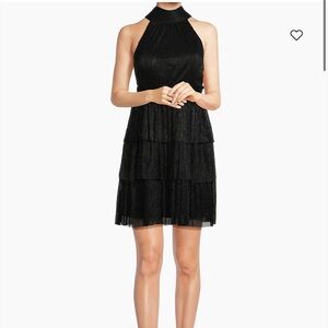 Lilly Pulitzer Black Halter Mini Dress